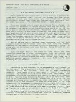 Another View Newsletter, 1989-01
