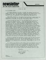 Air Line Pilots Association Newsletter, Eastern, 1986-10-29