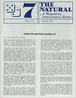 The Natural: A Newsletter from Council Seven, 1987-08
