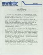 Air Line Pilots Association Newsletter, Eastern, 1986-02-18