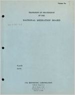 Aircraft Mechanics Fraternal Organization vs. Eastern, United, and Seaboard World Airlines, Volume 07, 1964-1965