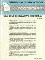 Georgia Education Journal, 1966-01