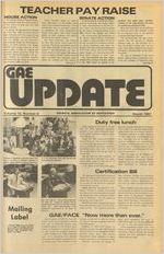 GAE Update, 1981-03
