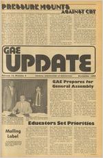 GAE Update, 1980-11