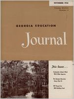 Georgia Education Journal, 1954-11