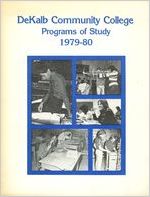 Dekalb Community College Programs of Study, 1979-1980