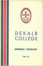 Dekalb College General Catalog, 1966-1967 [version 2]
