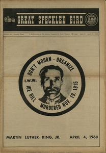 Great Speckled Bird v. 1 no. 3 (April 12, 1968)