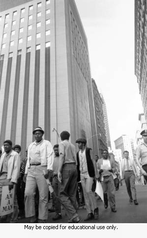 Atlanta sanitation workers strike, Georgia, April 13, 1970.