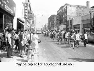 Atlanta sanitation workers strike, Georgia, April 13, 1970.