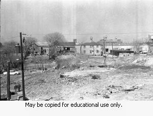 Neighborhoods near the City of Atlanta solid waste incinerator, Atlanta, Georgia, February 14, 1970.