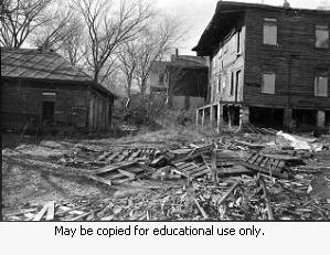 Bedford Pine neighborhood, Atlanta, December 24, 1970.