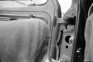 Inside of car door, Smyrna, Georgia, March 1974.