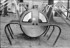 Family photos: playground toy, Atlanta, Georgia, September 1, 1974.