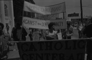 "Death Penalty March" Atlanta, Georgia, January 1976.