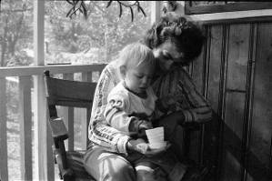 Coffin family at home, Atlanta, Georgia, 1974.