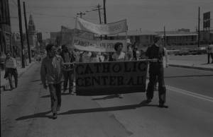 "Death Penalty March" Atlanta, Georgia, January 1976.