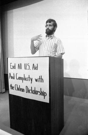 Event concerning United States policy towards Chile, 1974.