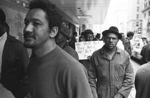 Picket in support of striking city employees, Atlanta, Georgia, 1970.