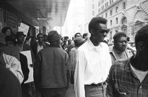 Picket in support of striking city employees, Atlanta, Georgia, 1970.