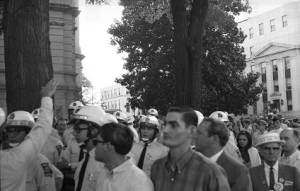 George Wallace Rally, Georgia State Capitol, Atlanta, Georgia, October, 1968.