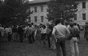 Emory University event, Atlanta, Georgia, October 1968.