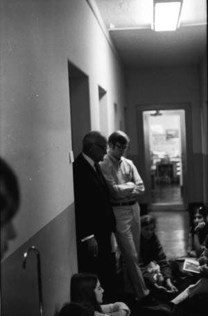 Emory University event (?), Atlanta, Georgia, October 1968.