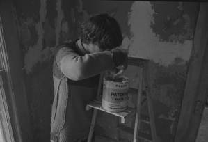 House renovation, Atlanta, Georgia, 1969.
