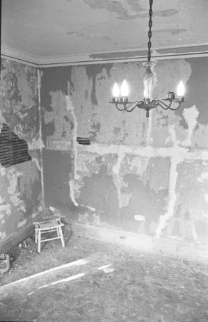 House renovation, Atlanta, Georgia, 1969.