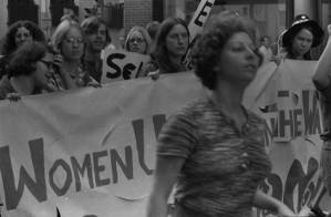 Anti-war protest march, Atlanta, Georgia, circa 1969.