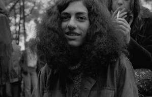 Attendees at a free concert sponsored by the "Great Speckled Bird" alternative newspaper at Piedmont Park, Atlanta, Georgia, September 25, 1969.
