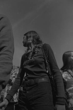 Anti-war protesters, Atlanta, Georgia, circa 1969