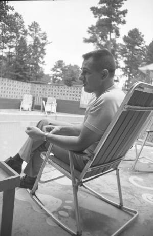 Whistle blower Lieutenant Colonel Anthony Herbert, Atlanta, Georgia, August 16, 1971.