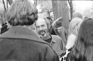 Attendees at a free concert sponsored by the "Great Speckled Bird" alternative newspaper at Piedmont Park, Atlanta, Georgia, September 25, 1969.