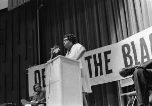 Black Panther Party meeting, 1970