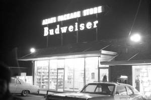 Azar's Package Store, January, 1970