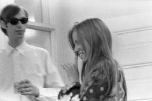 Onlookers during a Great Speckled Bird staff interview of Dr. Howard B. Levy, 1969