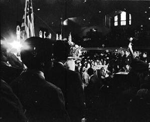 Service in Ebenezer Baptist Church as part of the opening of the Martin Luthur King, Jr., Memorial, 1970
