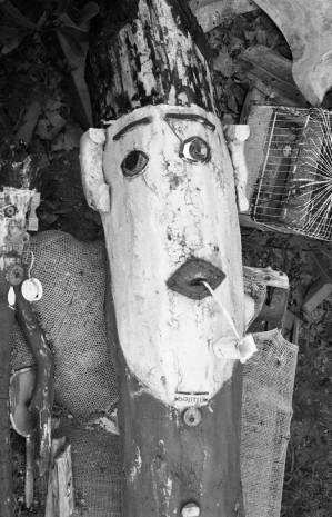 Primitive wooden folk art, 1969