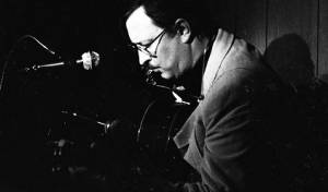 Country artist and songwriter John D. Loudermilk performing, 1969