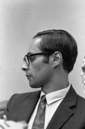 Vietnam War resister Dr. Howard B. Levy during a "Great Speckled Bird" interview, 1969