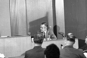 Atlanta Transit fare increase hearing, 1969