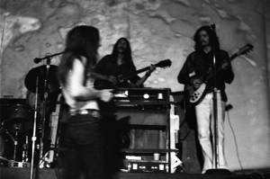 The Hampton Grease Band perform at the Georgian Terrace, 1969