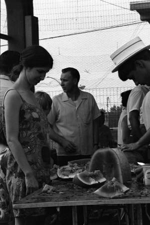 Watermelon Day at the Atlanta Farmers' Market, 1969