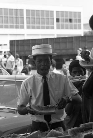 Watermelon Day at the Atlanta Farmers' Market, 1969