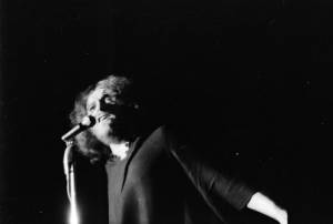 Joe Cocker performing at the Atlanta Municipal Auditorium, 1969