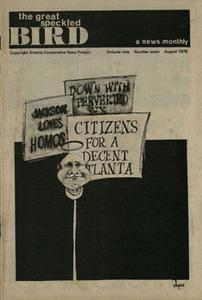 Great Speckled Bird v. 9 no. 7 (August, 1976)
