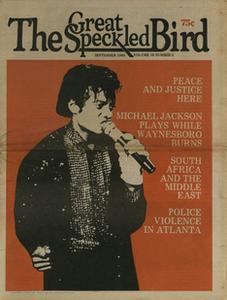 Great Speckled Bird v. 10 no. 5 (September, 1984)