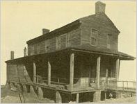 First Two-Story House in Atlanta, Built in 1843, 1907