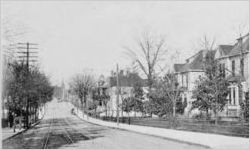South Pryor Street: View from Richardson Street, 1898